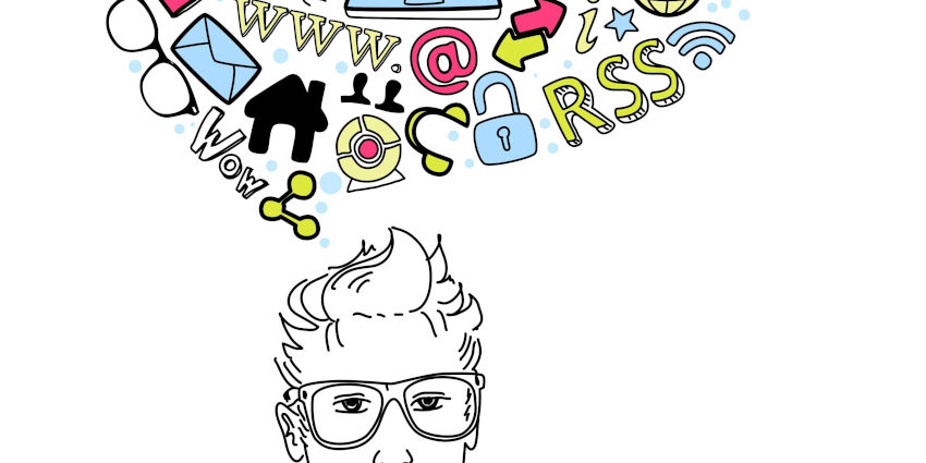 social network icons words