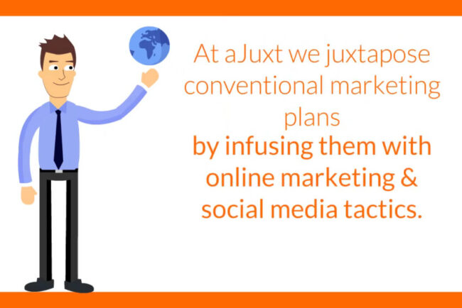 A screen capture from the ajuxt media group short video