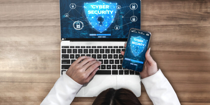 Cyber Security And Digital Data Protection Concept