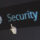 Mouse hovering over word "Security" on a computer screen